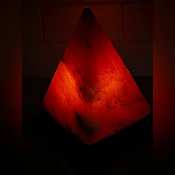 Pyramid Himalayan Salt Lamp - Picture 6 of 16